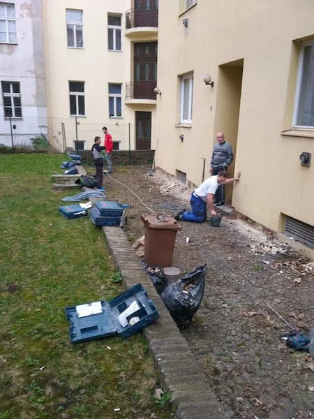 Krémová injektáž zdiva proti vzlínající vlhkosti